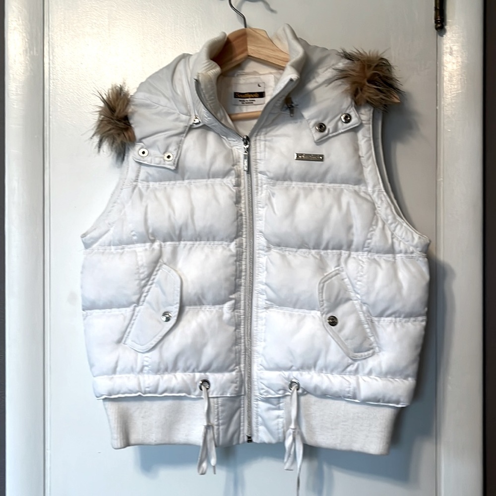 Southpole 2000s White Vest